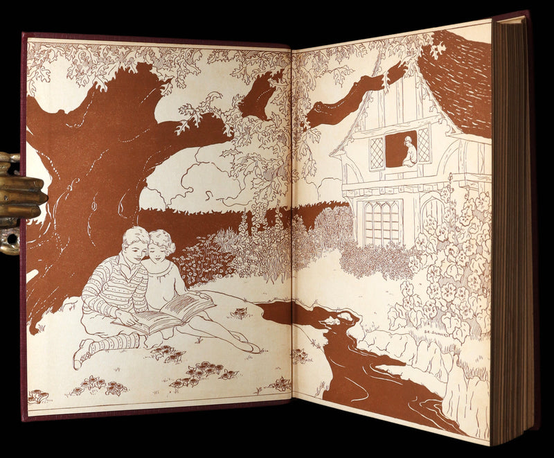 1925 Donohue Edition - Alice in Wonderland illustrated by Tenniel and Saunders