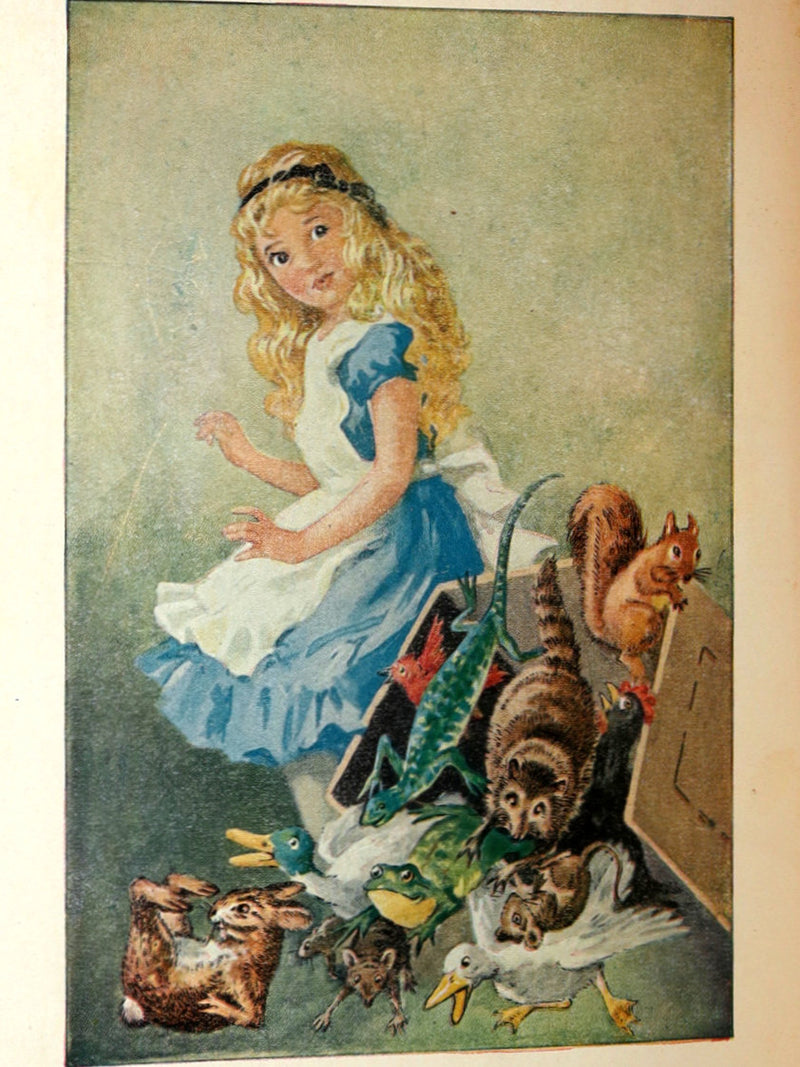 1925 Donohue Edition - Alice in Wonderland illustrated by Tenniel and Saunders