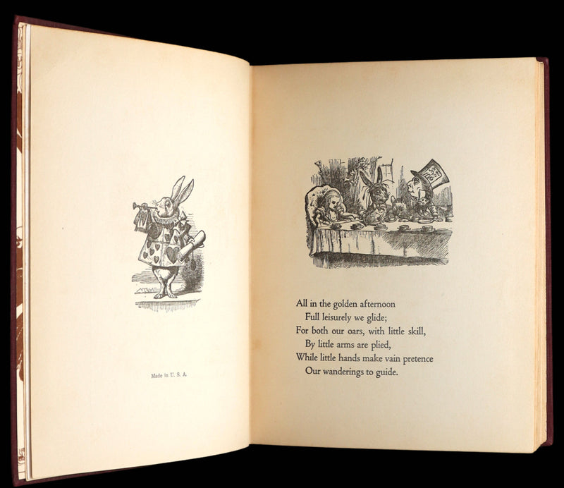 1925 Donohue Edition - Alice in Wonderland illustrated by Tenniel and Saunders