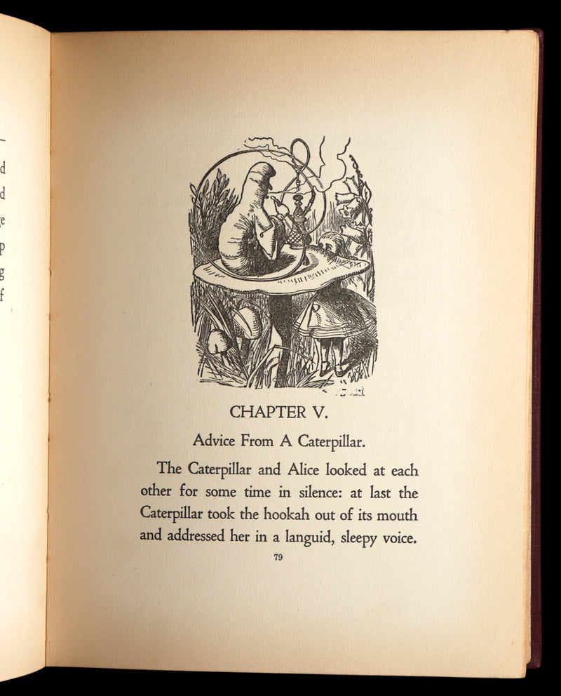 1925 Donohue Edition - Alice in Wonderland illustrated by Tenniel and Saunders