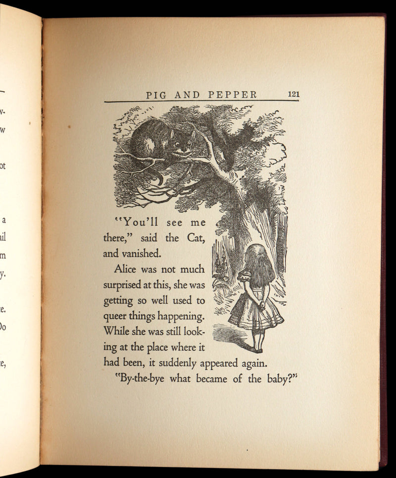 1925 Donohue Edition - Alice in Wonderland illustrated by Tenniel and Saunders