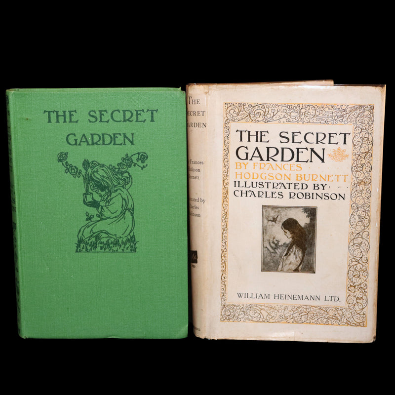 1942 Rare Dust Jacket - The Secret Garden illustrated by Charles Robinson