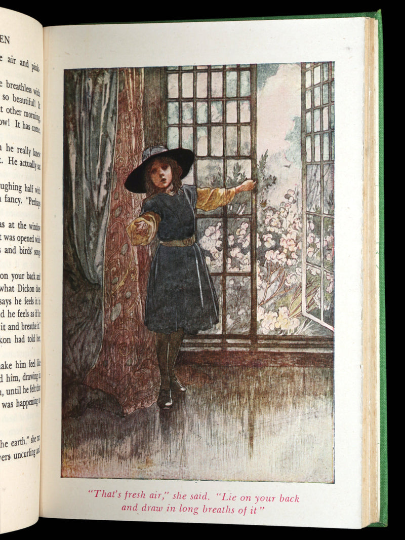 1942 Rare Dust Jacket - The Secret Garden illustrated by Charles Robinson