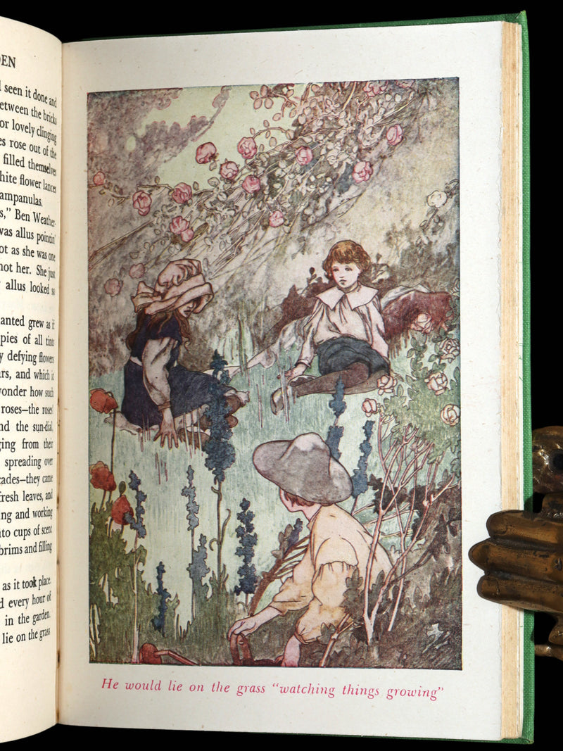 1942 Rare Dust Jacket - The Secret Garden illustrated by Charles Robinson