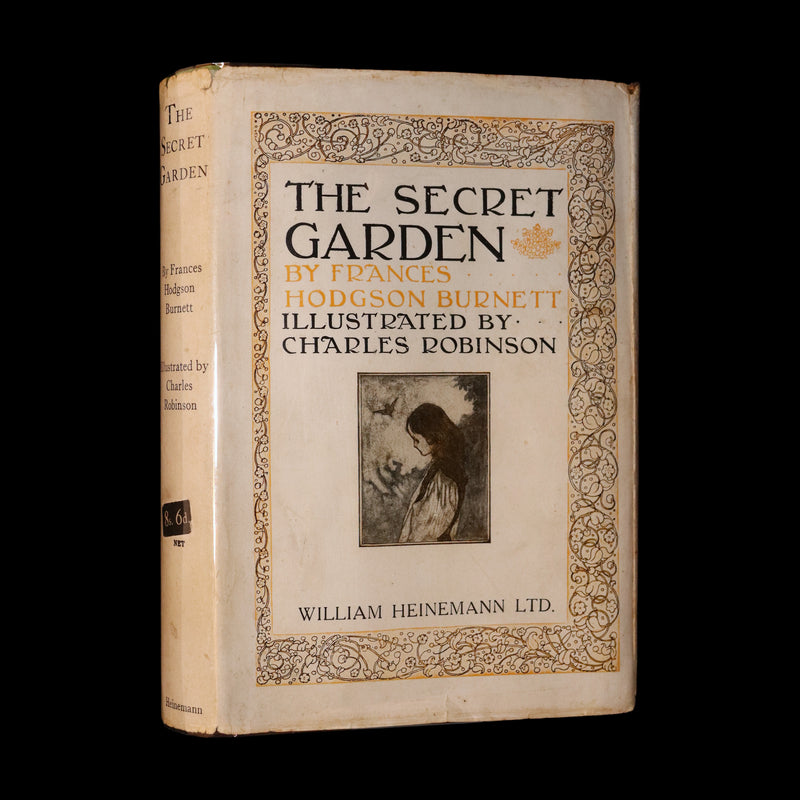 1942 Rare Dust Jacket - The Secret Garden illustrated by Charles Robinson