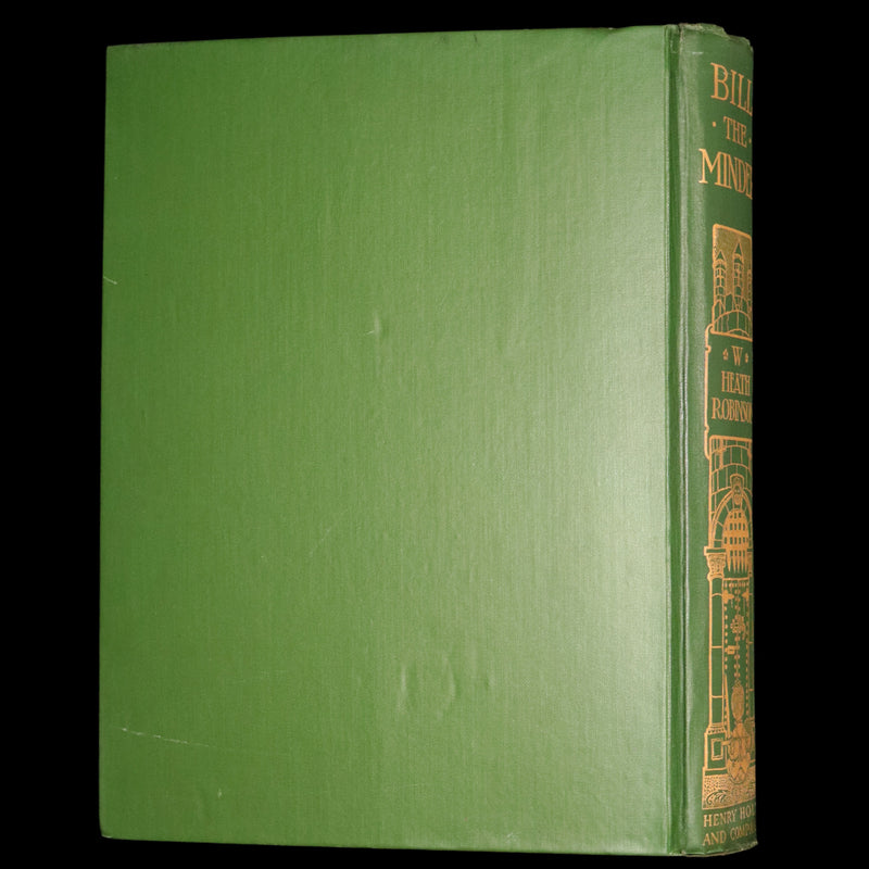 1912 Rare First Edition - Bill the Minder illustrated by W. Heath Robinson