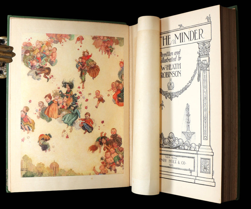 1912 Rare First Edition - Bill the Minder illustrated by W. Heath Robinson