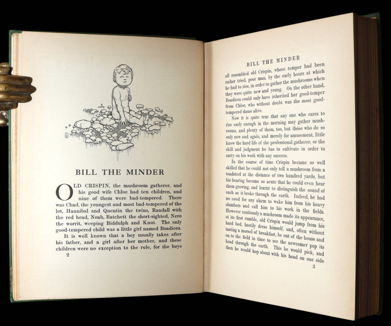 1912 Rare First Edition - Bill the Minder illustrated by W. Heath Robinson