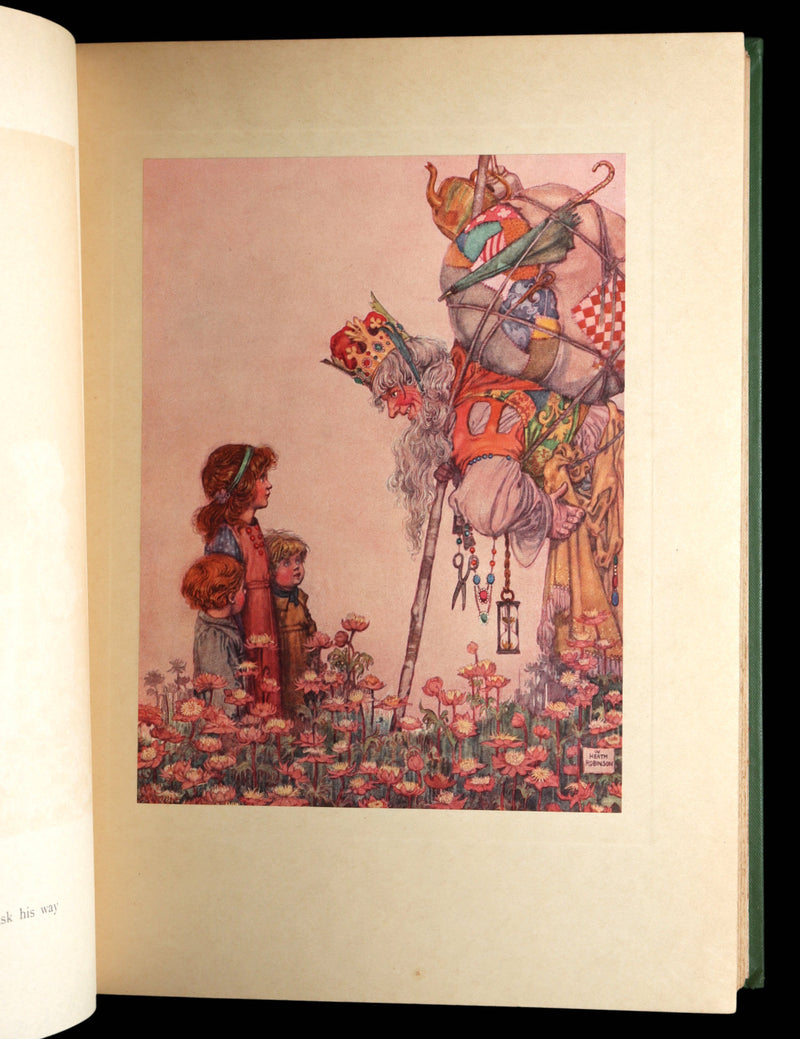 1912 Rare First Edition - Bill the Minder illustrated by W. Heath Robinson