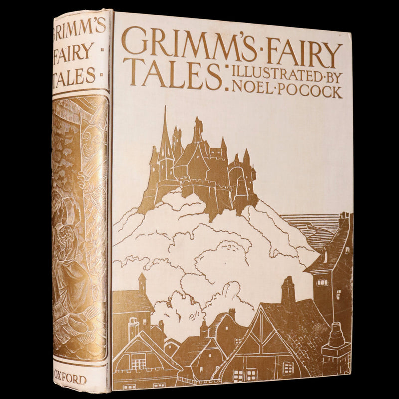 1933 Rare Deluxe Edition - Grimm’s Fairy Tales illustrated by Noel Pocock