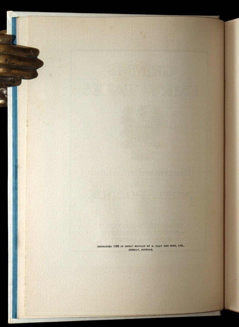 1933 Rare Deluxe Edition - Grimm’s Fairy Tales illustrated by Noel Pocock