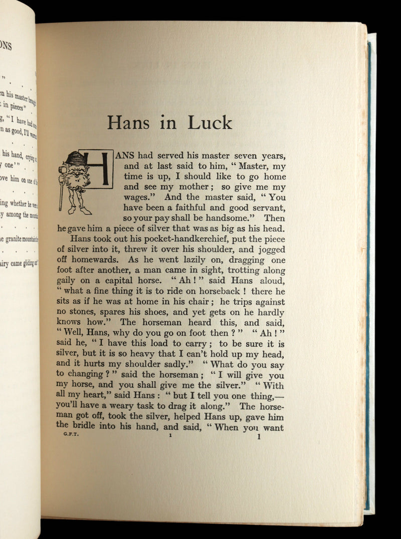 1933 Rare Deluxe Edition - Grimm’s Fairy Tales illustrated by Noel Pocock