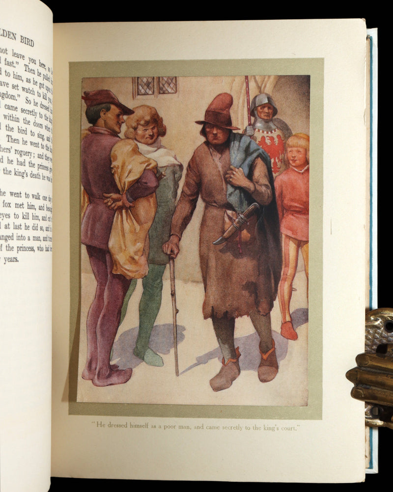 1933 Rare Deluxe Edition - Grimm’s Fairy Tales illustrated by Noel Pocock