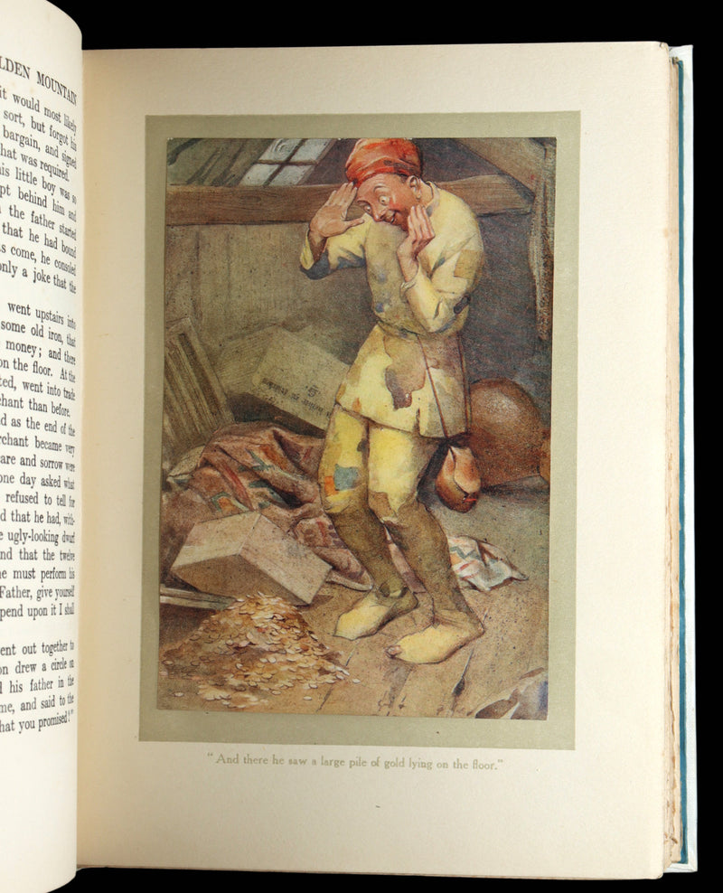 1933 Rare Deluxe Edition - Grimm’s Fairy Tales illustrated by Noel Pocock