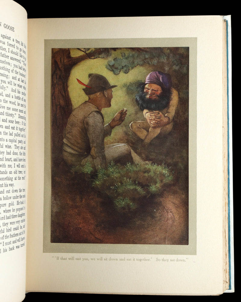 1933 Rare Deluxe Edition - Grimm’s Fairy Tales illustrated by Noel Pocock