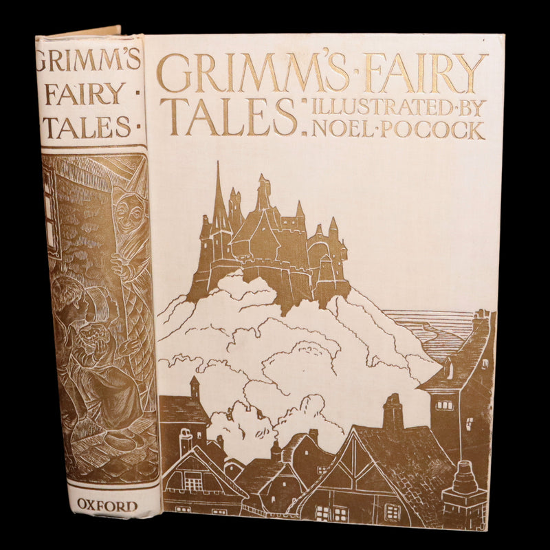 1933 Rare Deluxe Edition - Grimm’s Fairy Tales illustrated by Noel Pocock
