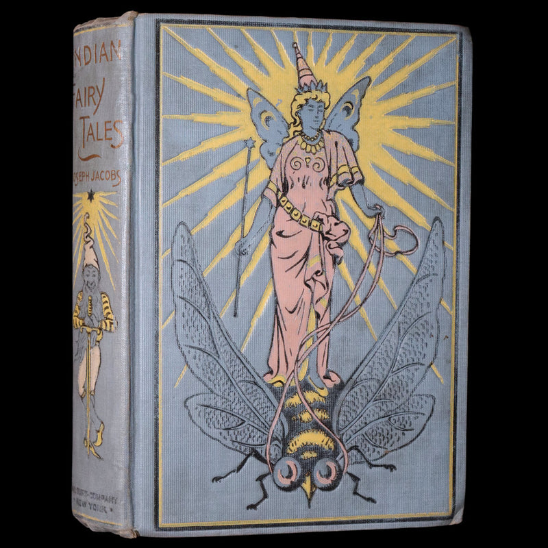 1907 Rare Book - Indian Fairy Tales. Gathered from the Hindoos, Illustrated