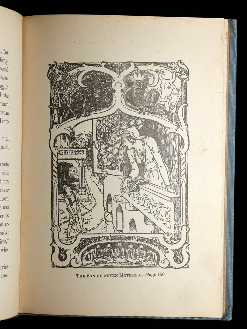 1907 Rare Book - Indian Fairy Tales. Gathered from the Hindoos, Illustrated
