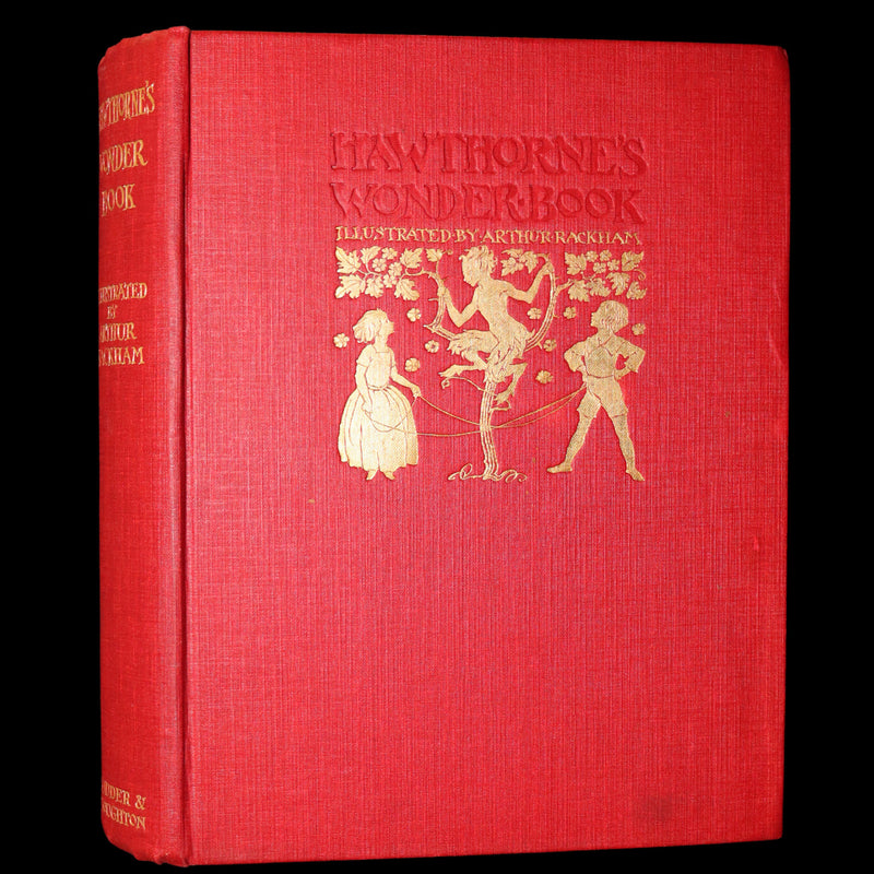 1922 Rare First Edition - Hawthorne's Wonder Book illustrated by Arthur Rackham