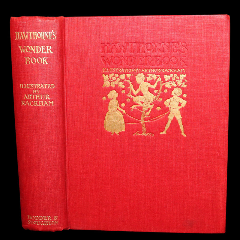 1922 Rare First Edition - Hawthorne's Wonder Book illustrated by Arthur Rackham
