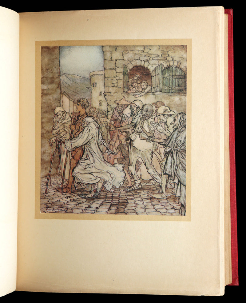 1922 Rare First Edition - Hawthorne's Wonder Book illustrated by Arthur Rackham