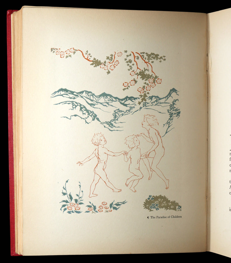 1922 Rare First Edition - Hawthorne's Wonder Book illustrated by Arthur Rackham