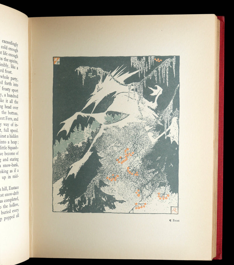 1922 Rare First Edition - Hawthorne's Wonder Book illustrated by Arthur Rackham