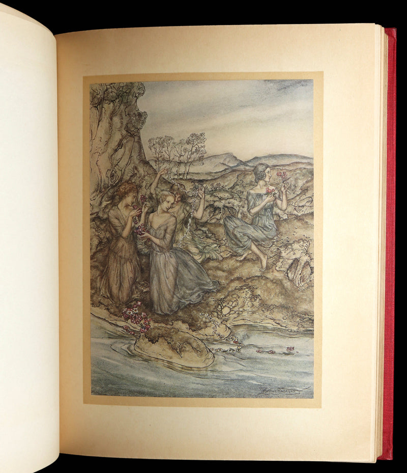 1922 Rare First Edition - Hawthorne's Wonder Book illustrated by Arthur Rackham