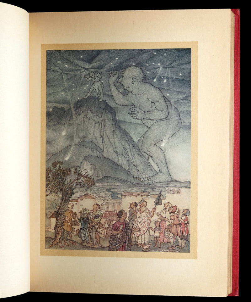1922 Rare First Edition - Hawthorne's Wonder Book illustrated by Arthur Rackham