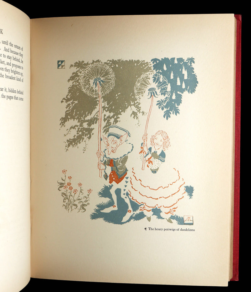 1922 Rare First Edition - Hawthorne's Wonder Book illustrated by Arthur Rackham