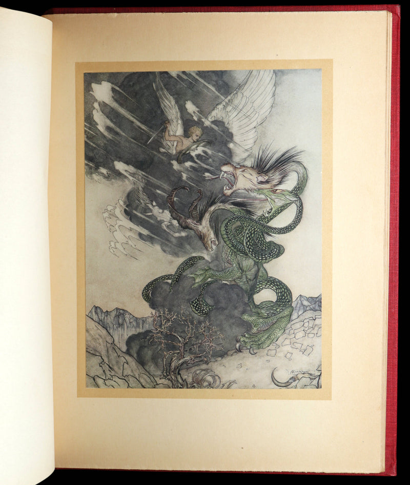 1922 Rare First Edition - Hawthorne's Wonder Book illustrated by Arthur Rackham