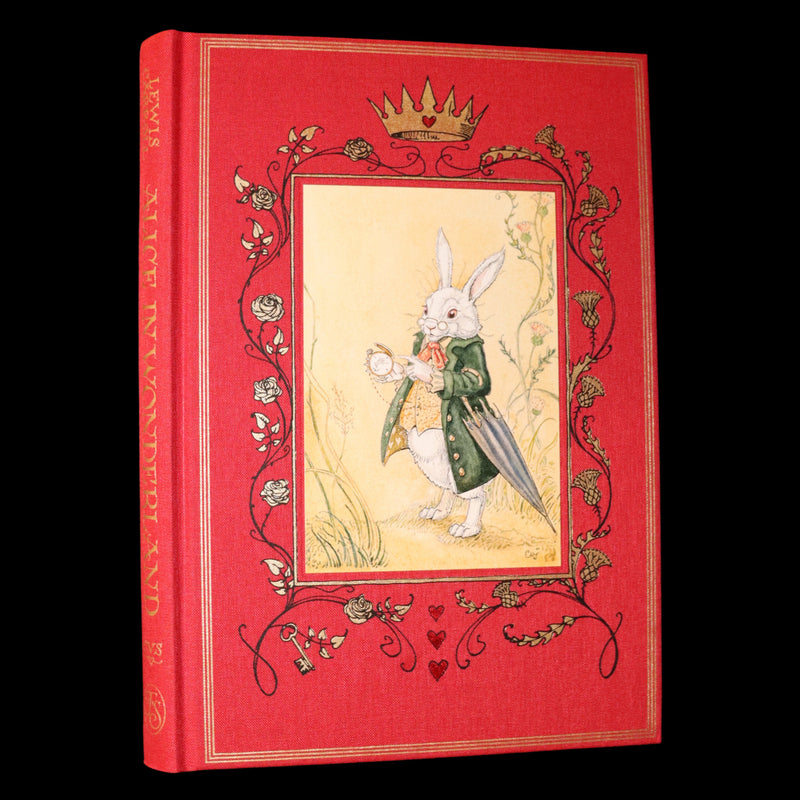 2019 Signed First Edition - Alice in Wonderland, Charles van Sandwyk Illustrator