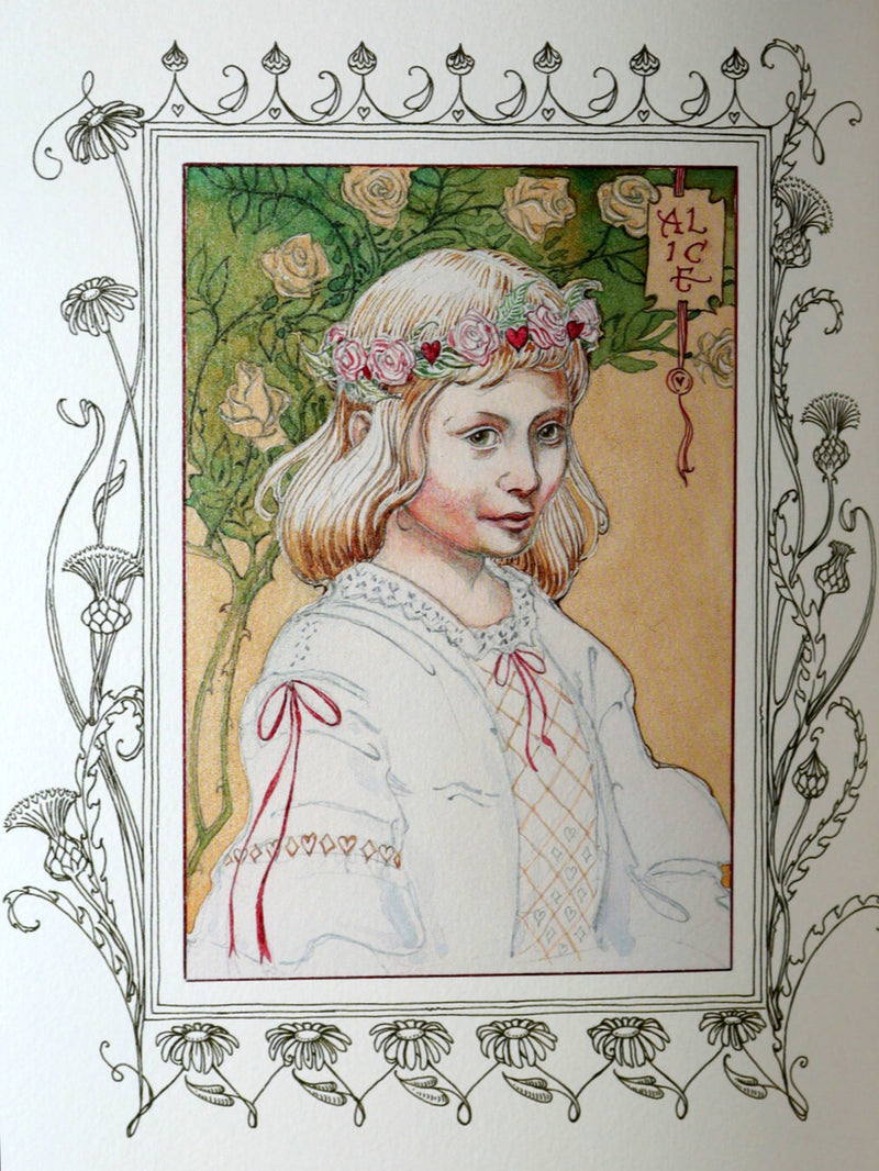 2019 Signed First Edition - Alice in Wonderland, Charles van Sandwyk Illustrator