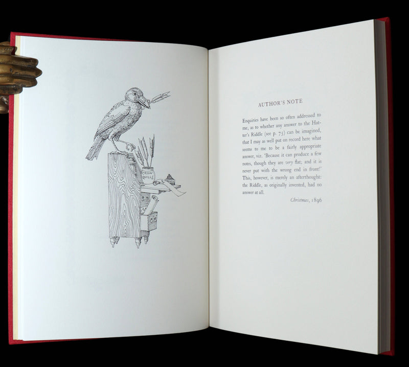 2019 Signed First Edition - Alice in Wonderland, Charles van Sandwyk Illustrator