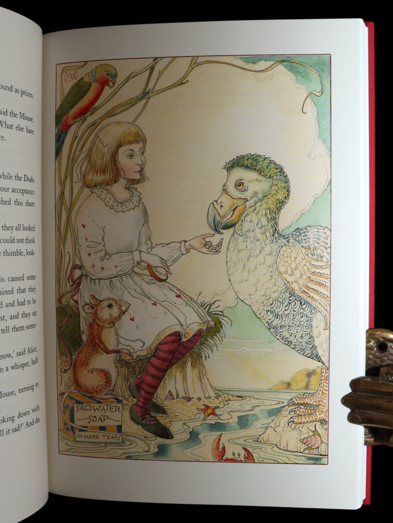 2019 Signed First Edition - Alice in Wonderland, Charles van Sandwyk Illustrator
