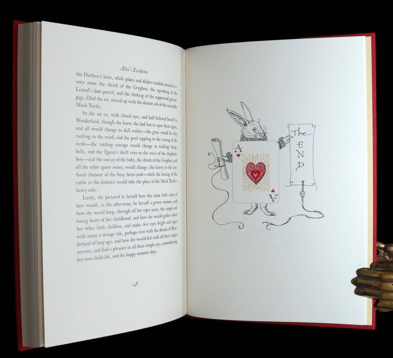 2019 Signed First Edition - Alice in Wonderland, Charles van Sandwyk Illustrator