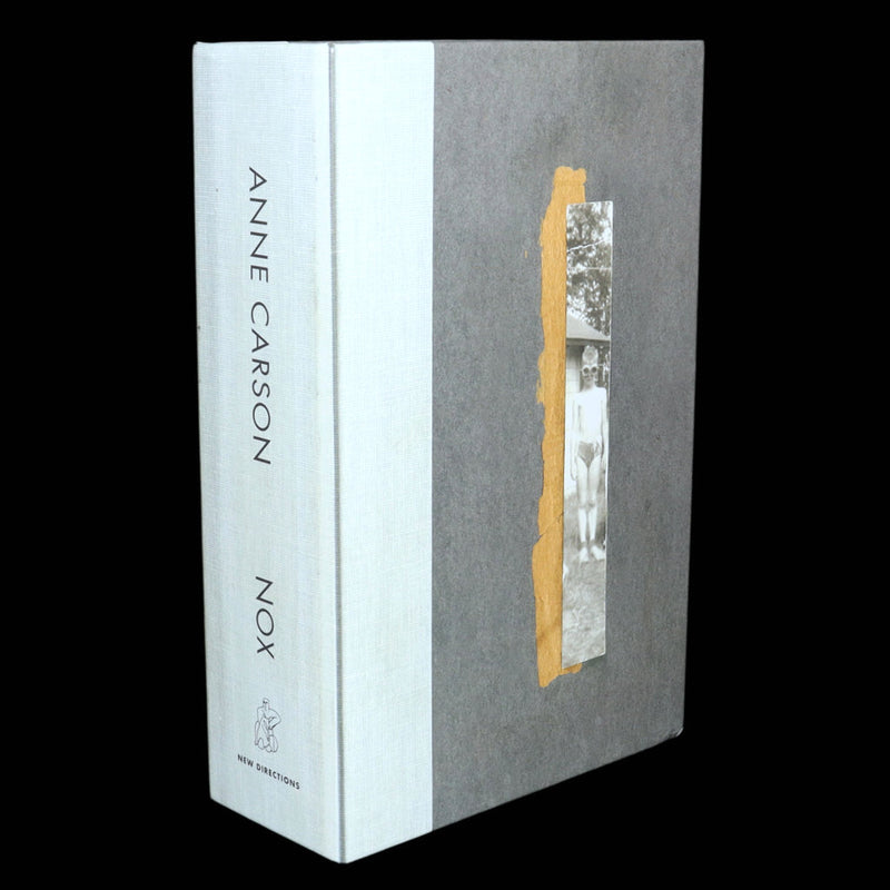 2010 Rare First Edition - Nox by Canadian Poet Anne Carson, Nobel Prize 2026