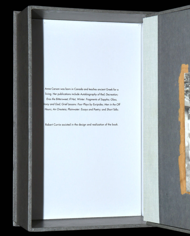 2010 Rare First Edition - Nox by Canadian Poet Anne Carson, Nobel Prize 2026