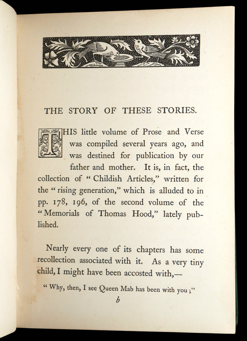 1866 Scarce Book - Fairy Land by Thomas Hood and Jane Hood, Illustrated