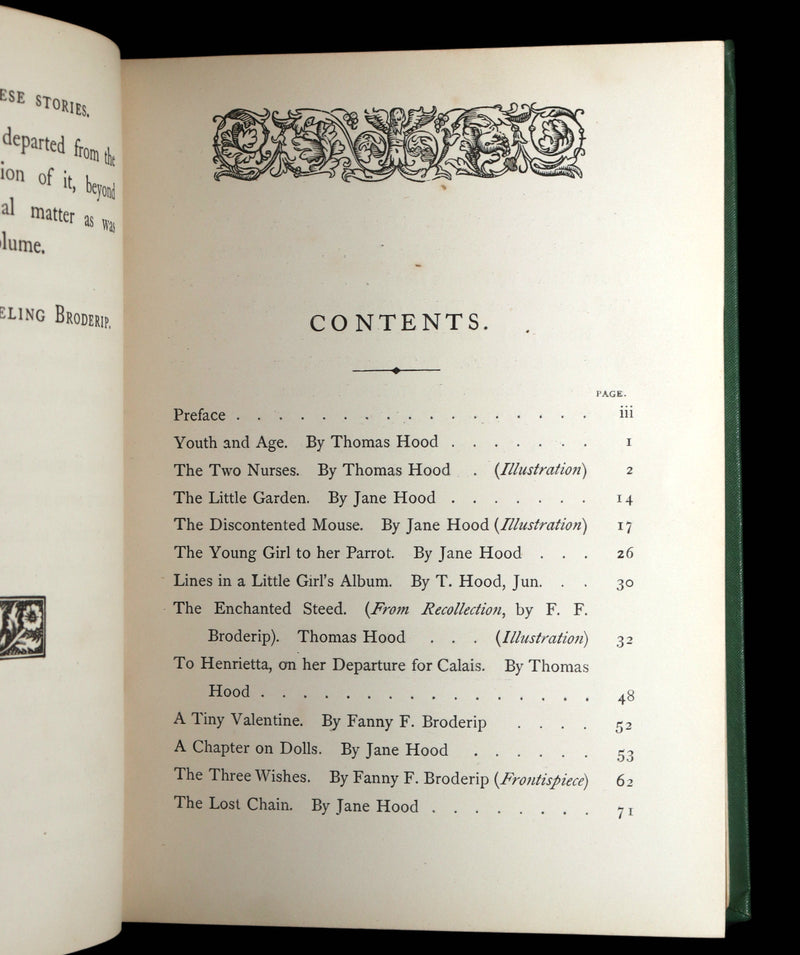1866 Scarce Book - Fairy Land by Thomas Hood and Jane Hood, Illustrated