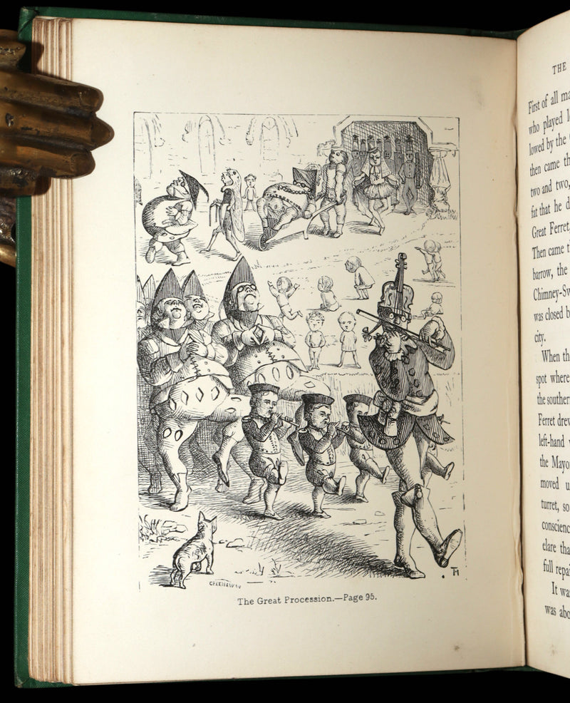 1866 Scarce Book - Fairy Land by Thomas Hood and Jane Hood, Illustrated