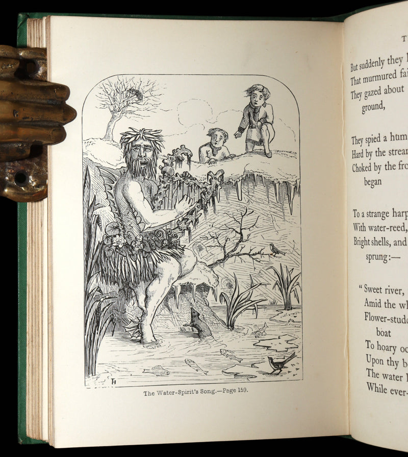 1866 Scarce Book - Fairy Land by Thomas Hood and Jane Hood, Illustrated