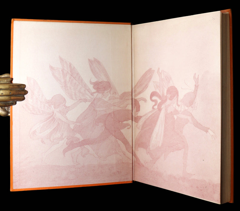 1923 Rare First Edition - The Rose Fyleman Fairy Book Illustrated by H.T. Miller