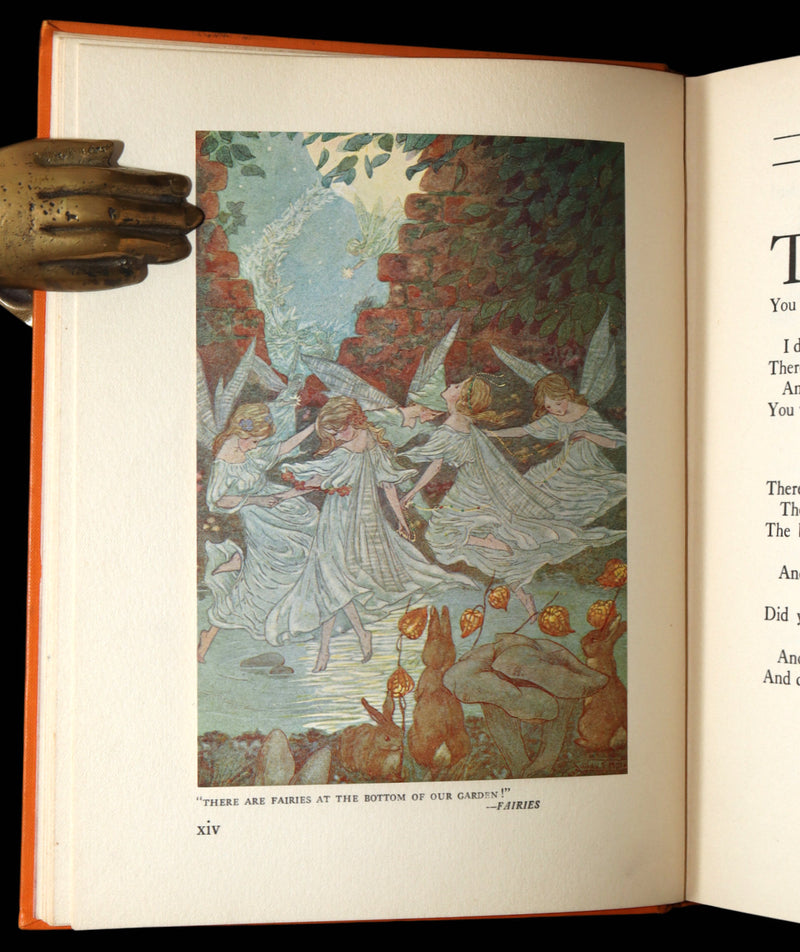 1923 Rare First Edition - The Rose Fyleman Fairy Book Illustrated by H.T. Miller