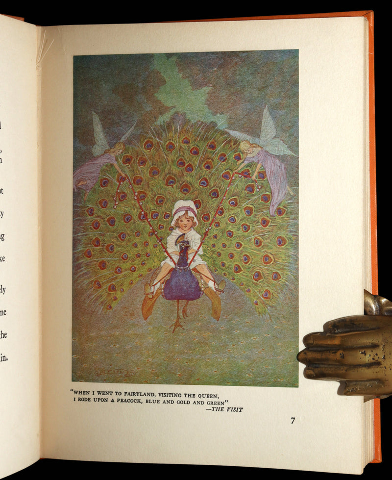 1923 Rare First Edition - The Rose Fyleman Fairy Book Illustrated by H.T. Miller
