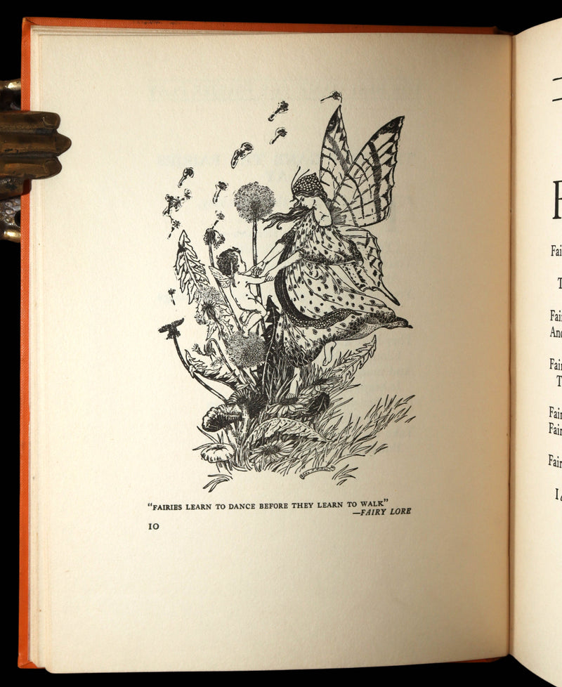 1923 Rare First Edition - The Rose Fyleman Fairy Book Illustrated by H.T. Miller