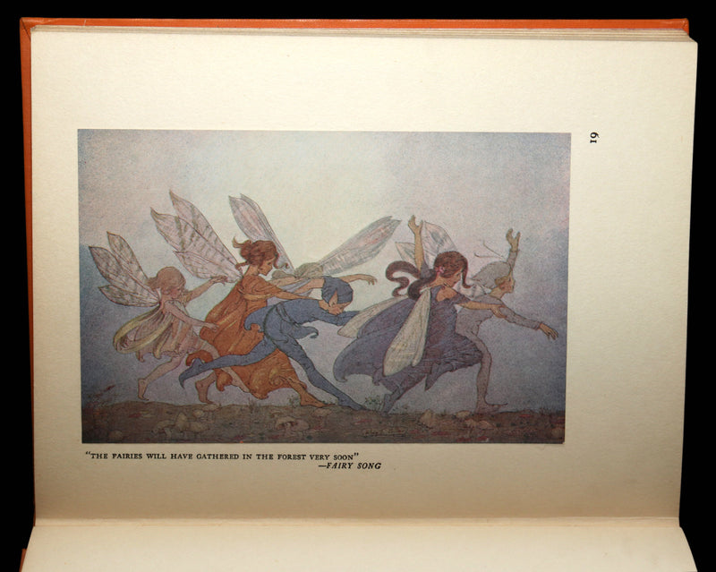1923 Rare First Edition - The Rose Fyleman Fairy Book Illustrated by H.T. Miller