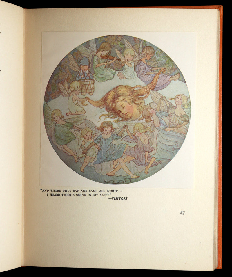 1923 Rare First Edition - The Rose Fyleman Fairy Book Illustrated by H.T. Miller