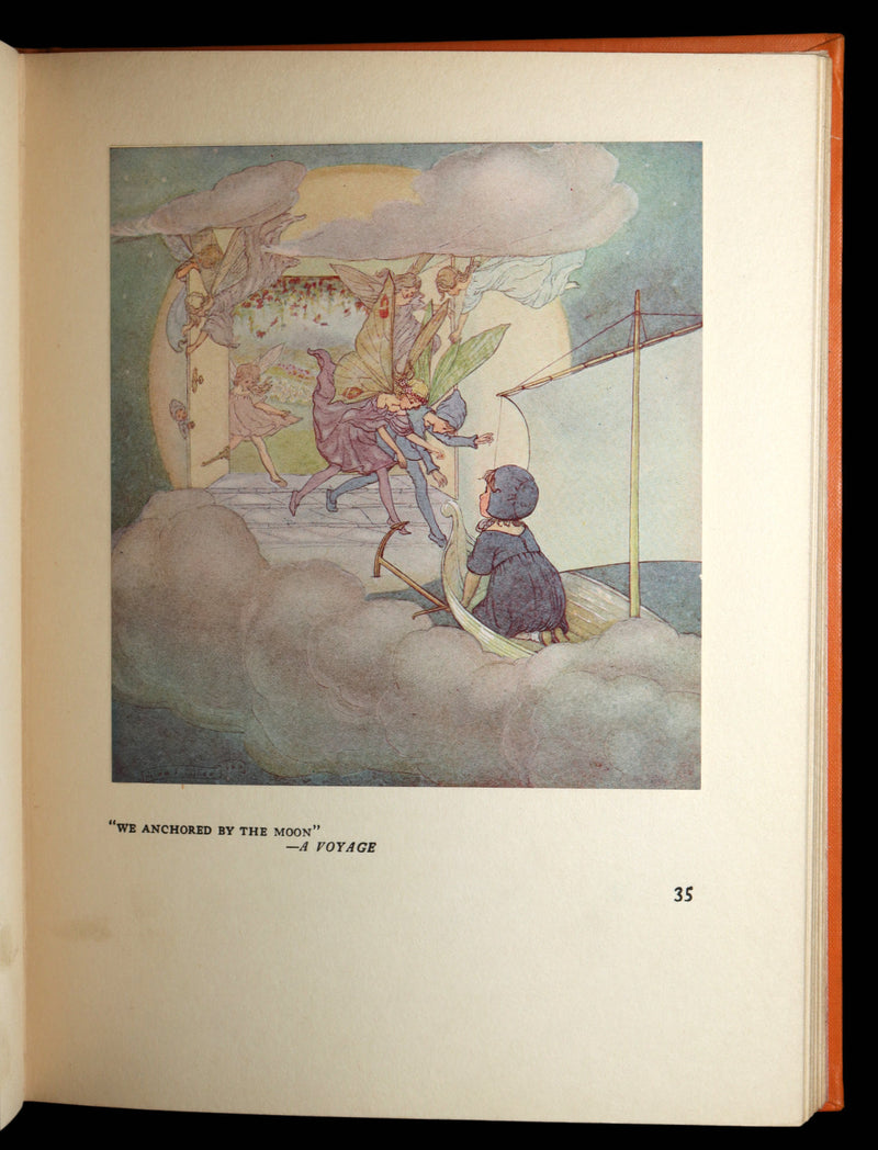 1923 Rare First Edition - The Rose Fyleman Fairy Book Illustrated by H.T. Miller