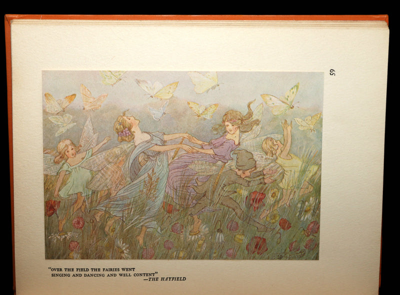 1923 Rare First Edition - The Rose Fyleman Fairy Book Illustrated by H.T. Miller